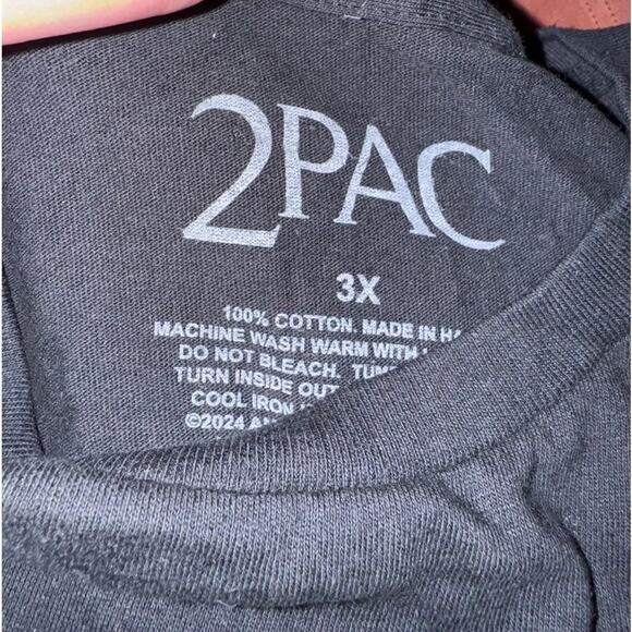 Tupac Shakur All Eyez On Me T-Shirt Tee, Unisex 3XL, New without Tag - Picture 3 of 3